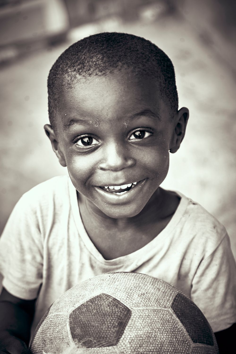 Portrait of a smiling boy